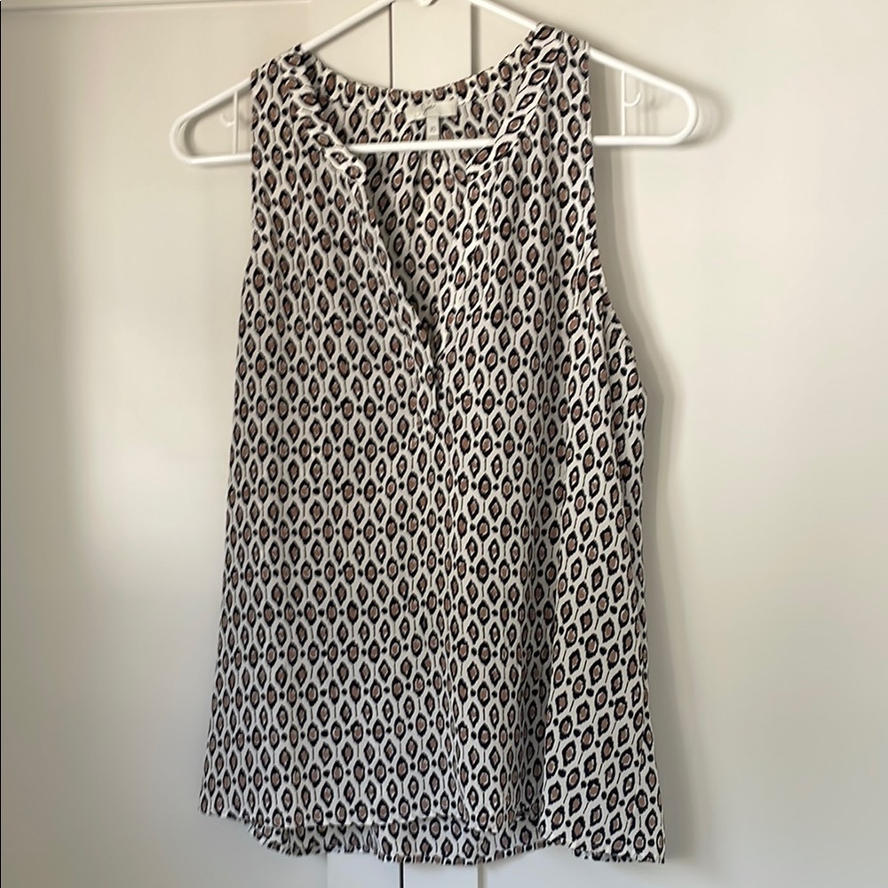 Joie Stylish Black and White Women's Top